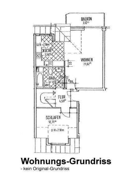 sehr gepflegte 3-Zimmer-MAISONETTE-Wohnung mit Balkon in ruhiger Zentrumslage