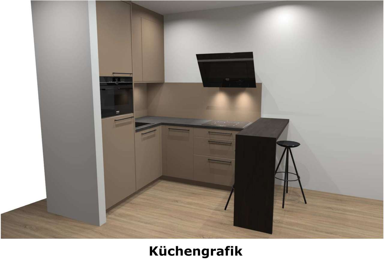 2-Zimmer-NEUBAU-Wohnung mit direktem Elbblick - The Crown -