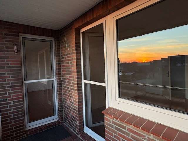 renovierte 3-Zimmer-Wohnung mit Balkon in ruhiger Ortsrandlage