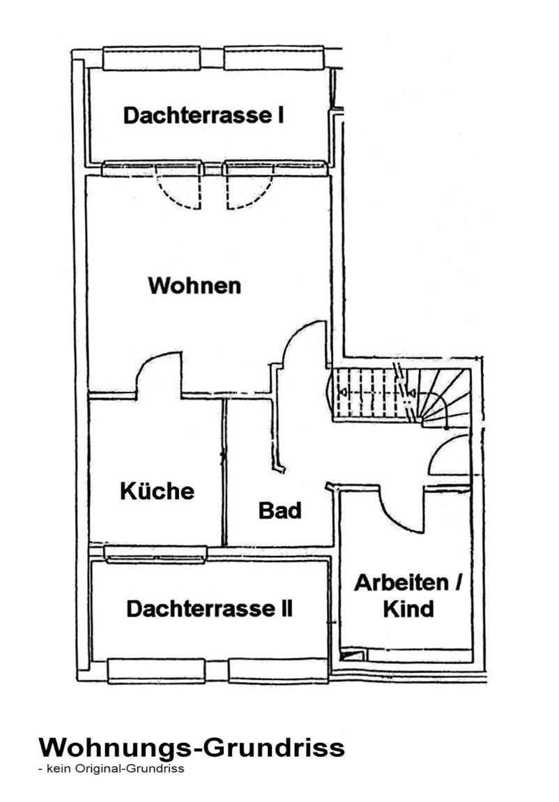 ### moderne 3-Raum-Maisonette-Wohnung mit 2 Dachterrassen ###