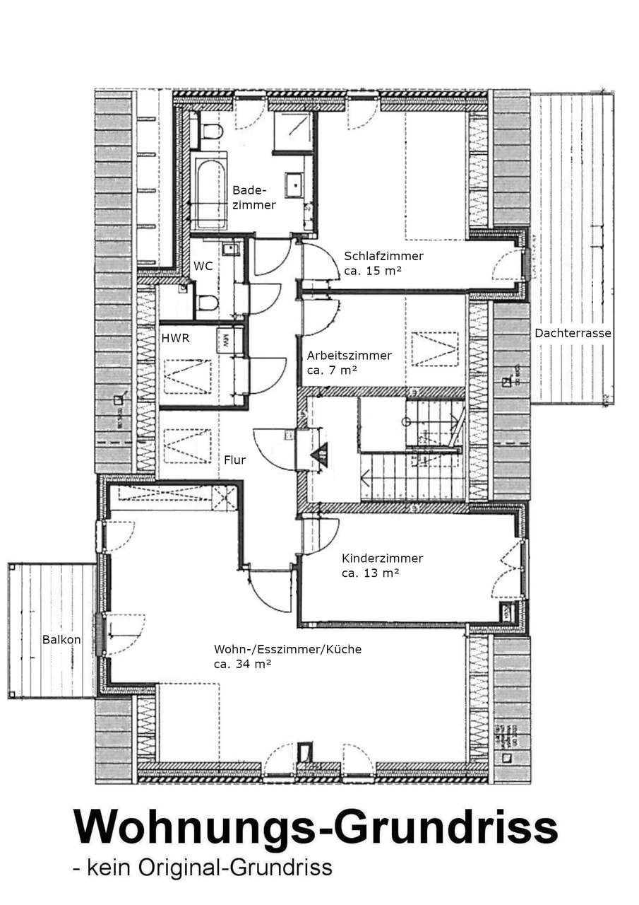hochwertige 3,5-Zimmer-„PENTHOUSE“-Eigentumswohnung von 2020 in ruhiger Wohnlage