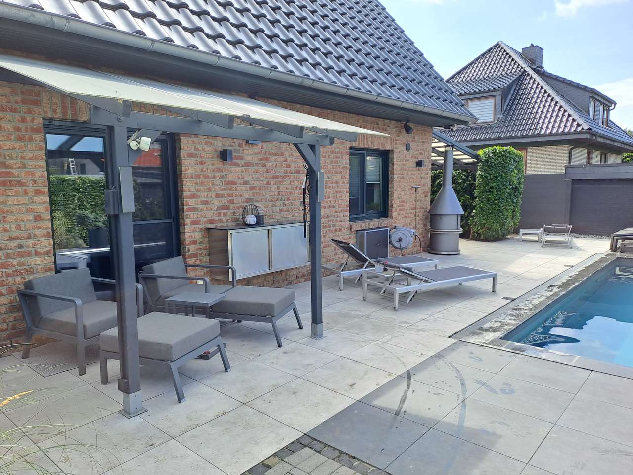 seperate Terrasse