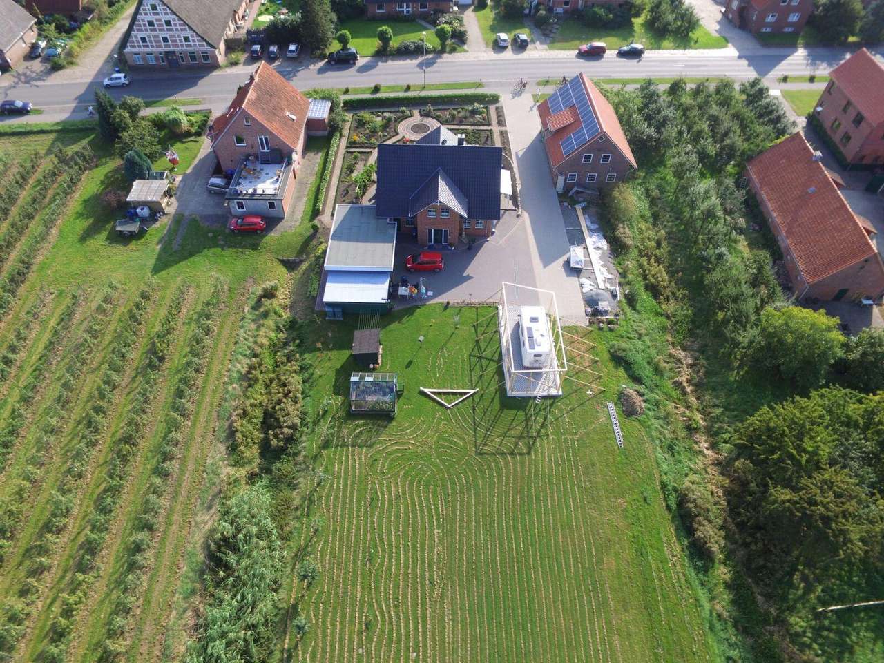 Dronen-Ansicht