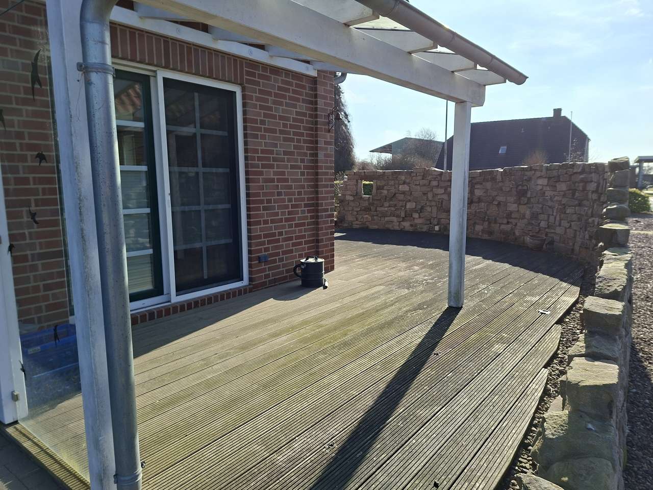 Süd-/West-Terrasse 