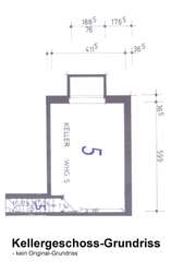 Kellergeschoss-Grundriss
