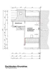 Dachboden-Grundriss