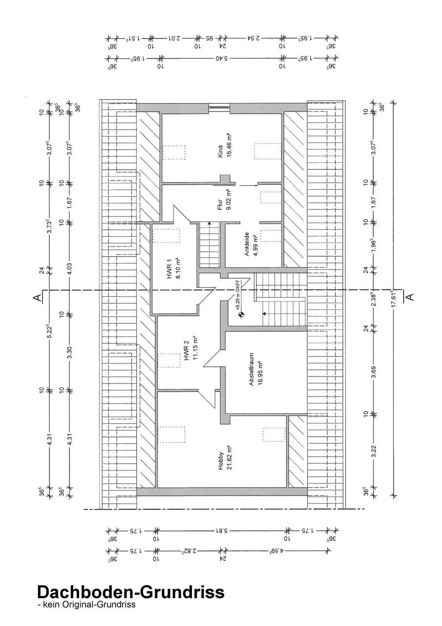 Dachboden-Grundriss Dachboden-Grundriss